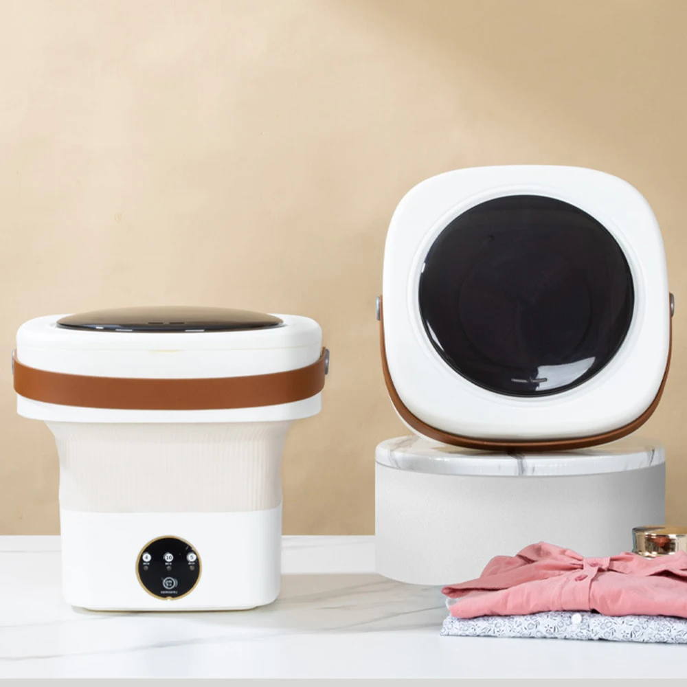 

Folding Washing Machine,4.5L Large Capacity ,Student Dormitory Household Baby Clothes Underwear Socks Lazy Artifact