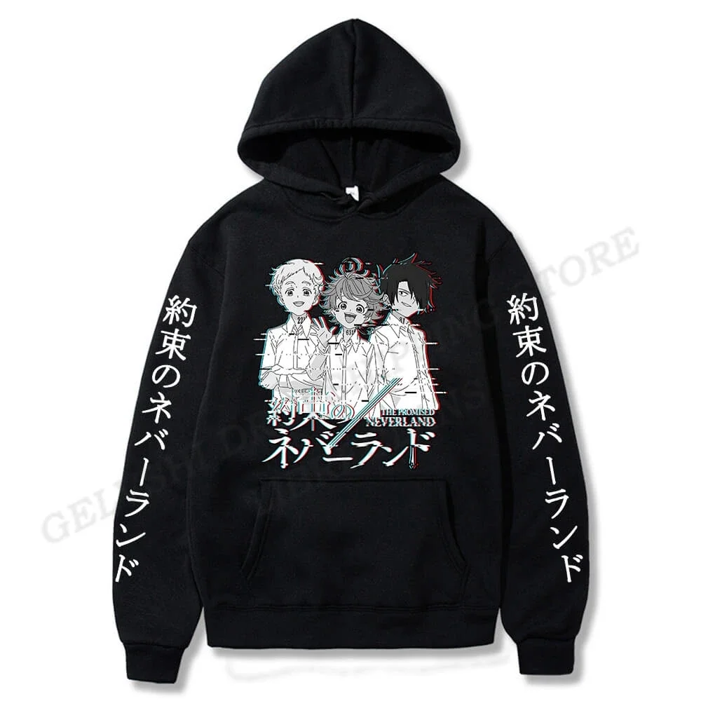 

The Promised Neverland Hoodies Men Women Fashion Hoodies Kids Hip Hop Hoodie Women Sweatshirt Coat Unisex Tracksuit Pullovers
