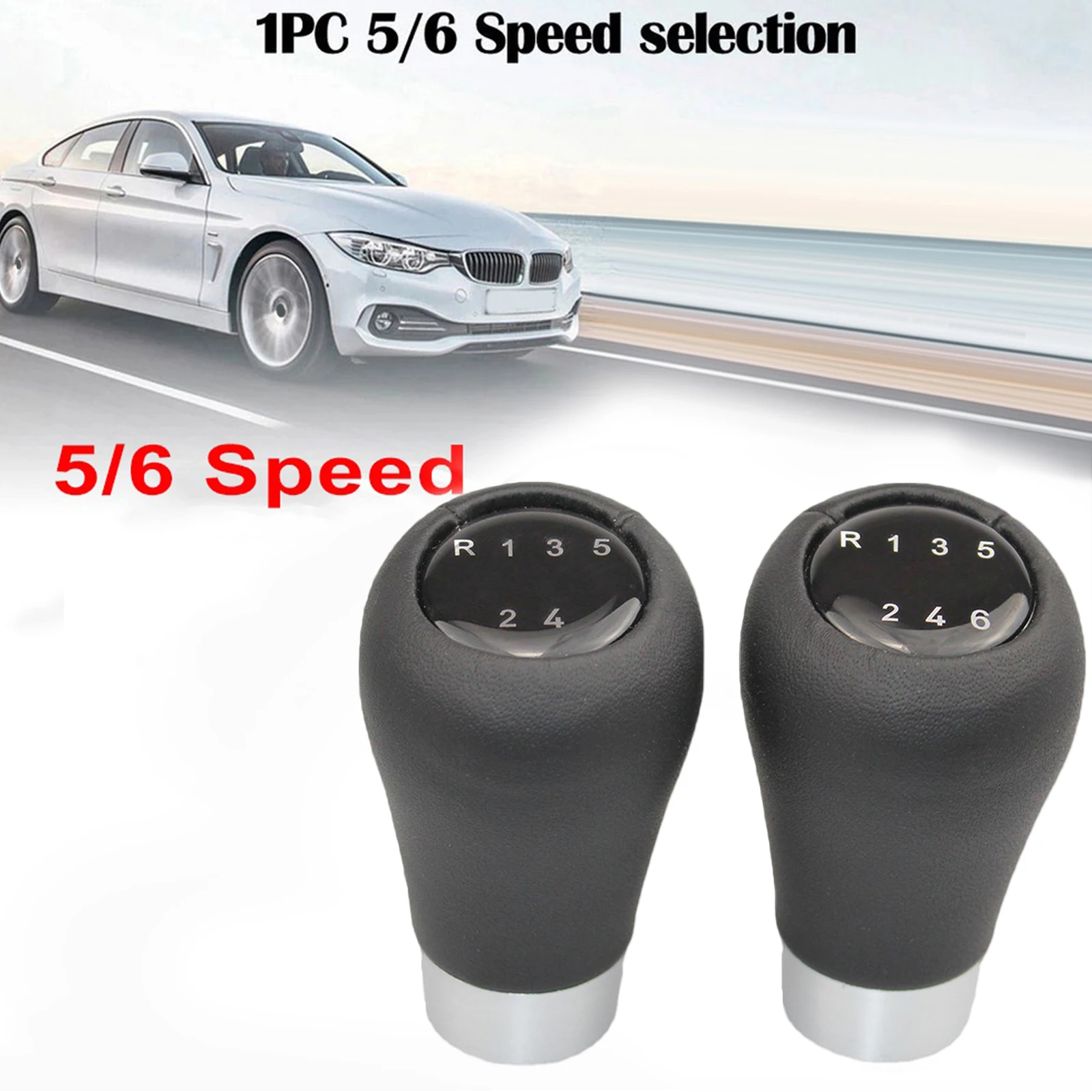 

M5/6 Speed Car Gear Shift Knob for BMW 5 7 Series M E36 E46 E34 Gear Shifting Lever Handball Auto Interior Replacement Accessory