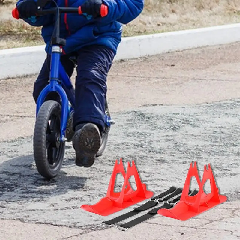 Snow Cycling Balanced Sled Kids Scooter Snow Sledge Funny Sledge Board Sturdy Kids Scooter Portable Cycling