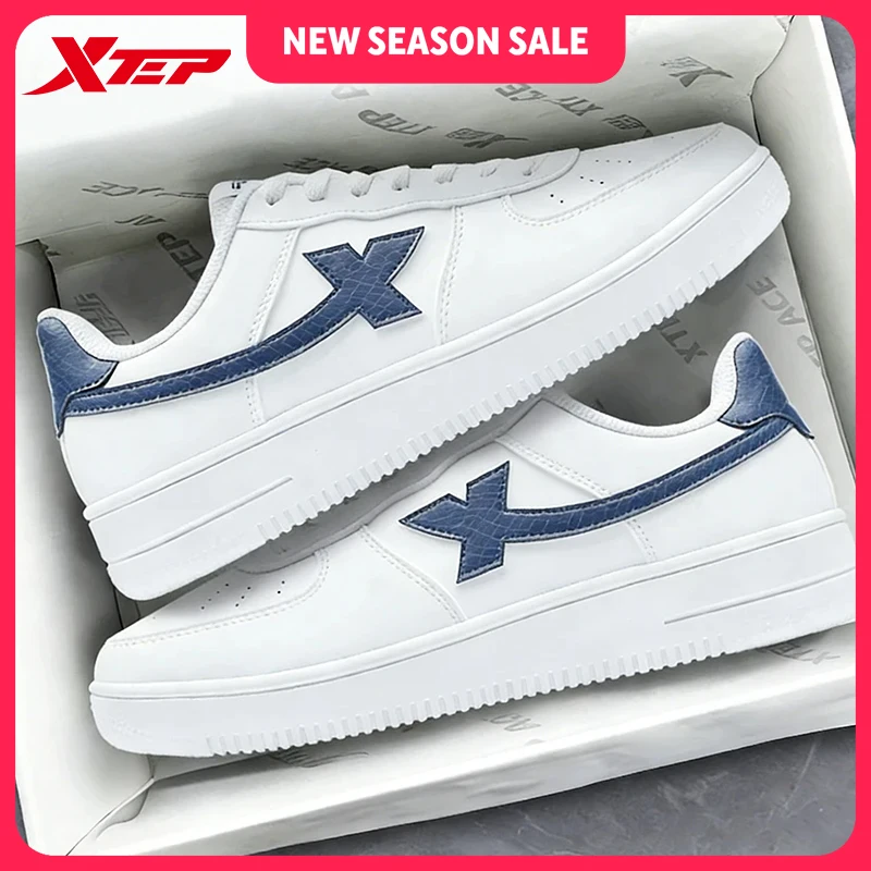 รูปสินค้า รองเท้าสเก็ตบอร์ดแฟชั่น Xtep ทนทาน สไตล์สตรีท 874119319851
