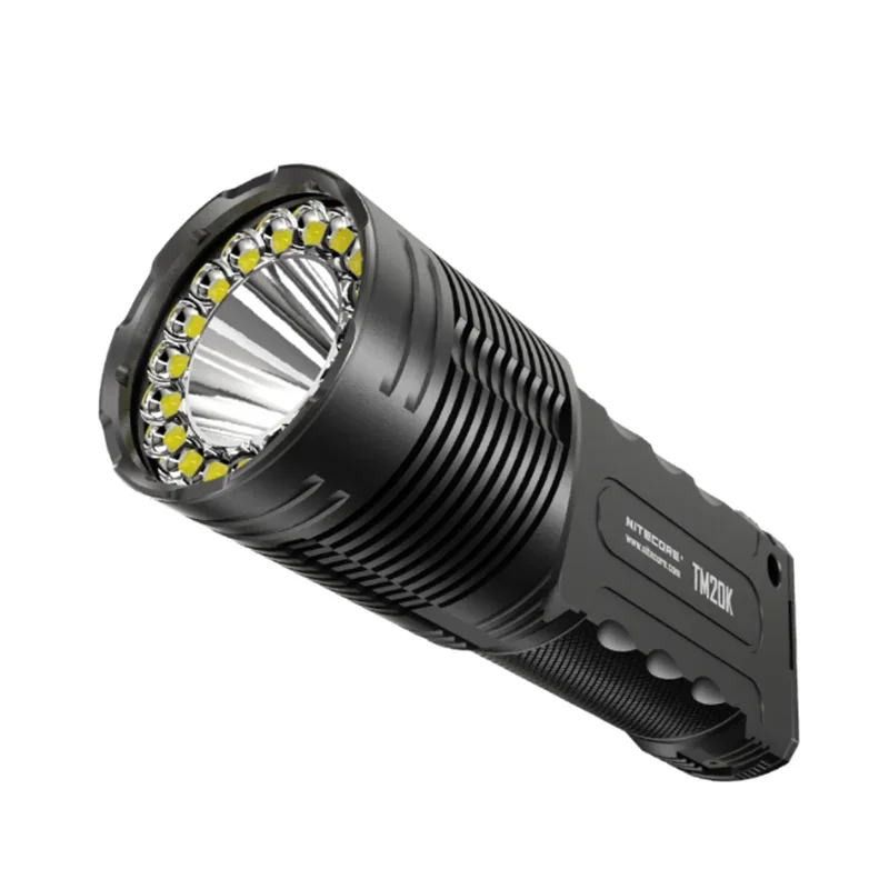 NITECORE TM20K 20000ルーメン USB 充電式懐中電灯 19 x LED を使用
