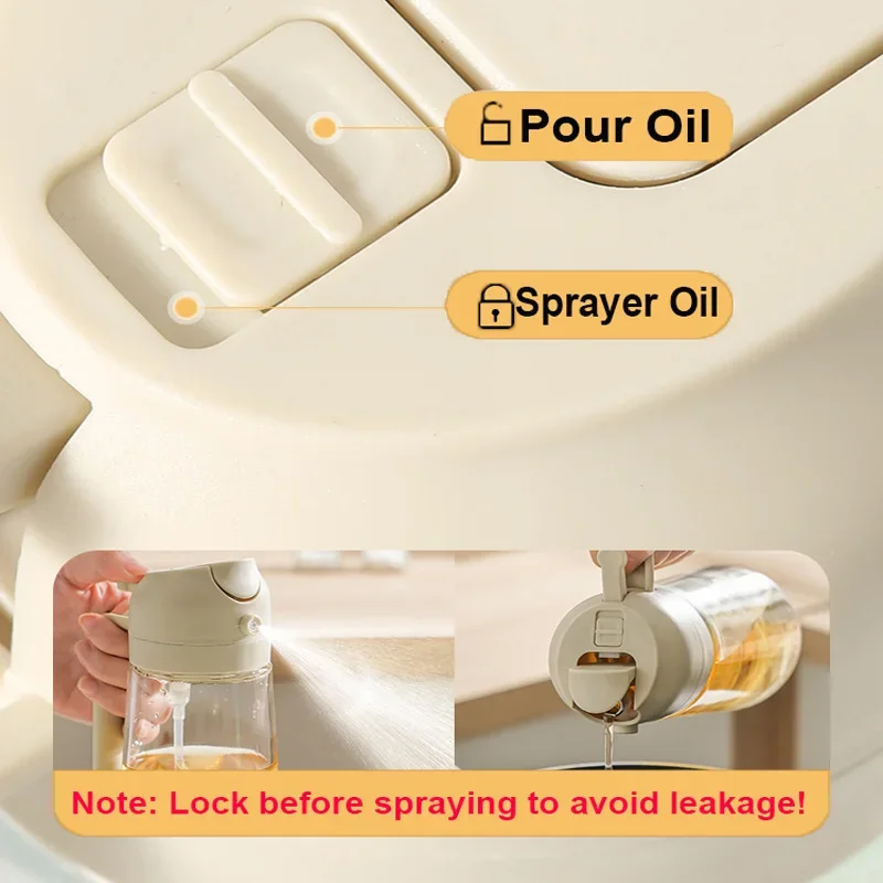 Oil Sprayer Bottle for Cooking Kitchen Accessories