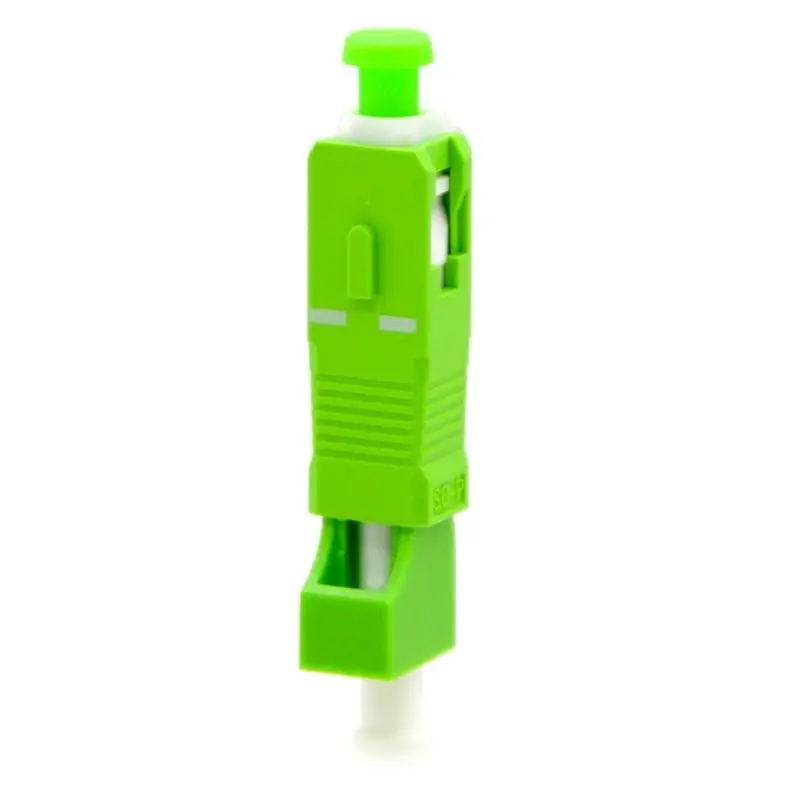New Optical Fiber Adapter Connector LC Female-SC Male Single Mode Multi-Mode Fiber Flange Coupler Factory Price
