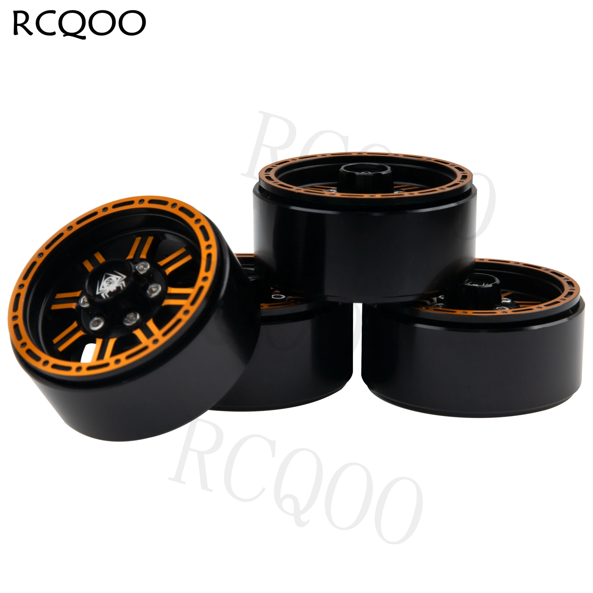 

Alloy 1.9" RC Beadlock Wheels Rims 8-Spoke for Axial SCX10 AXI03007 90046 Traxxas TRX4 Tamiya CC01 RC4WD D90 1/10 RC Crawler Car