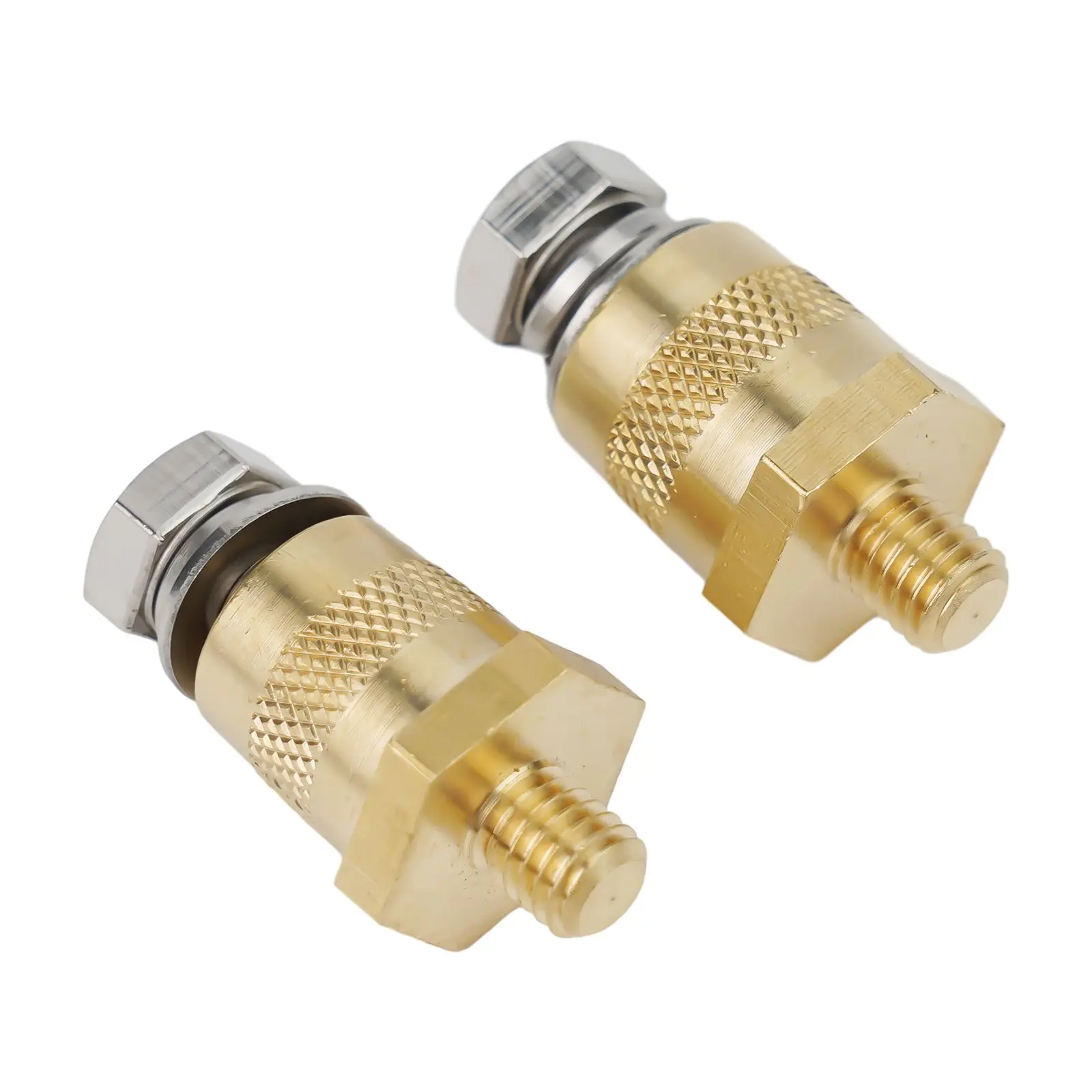 

Universal Terminal Connectors Terminal Connectors With Stainless Screws M8 Battery Pole Adapter Practical To Use