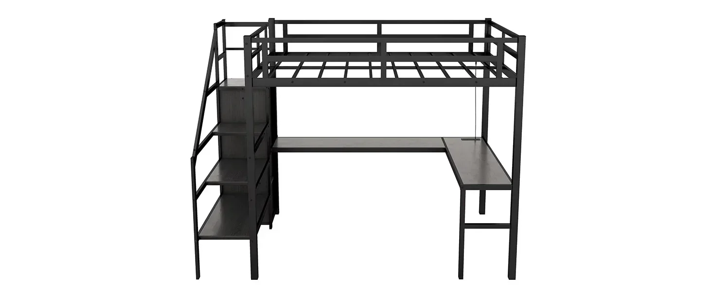 Heavy Duty Loft Bed Full Size