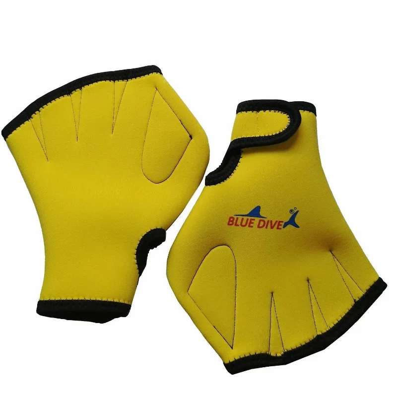 Guanti Da Nuoto Palmati In Neoprene - Per Sub, Snorkeling E Surf - Foto 5