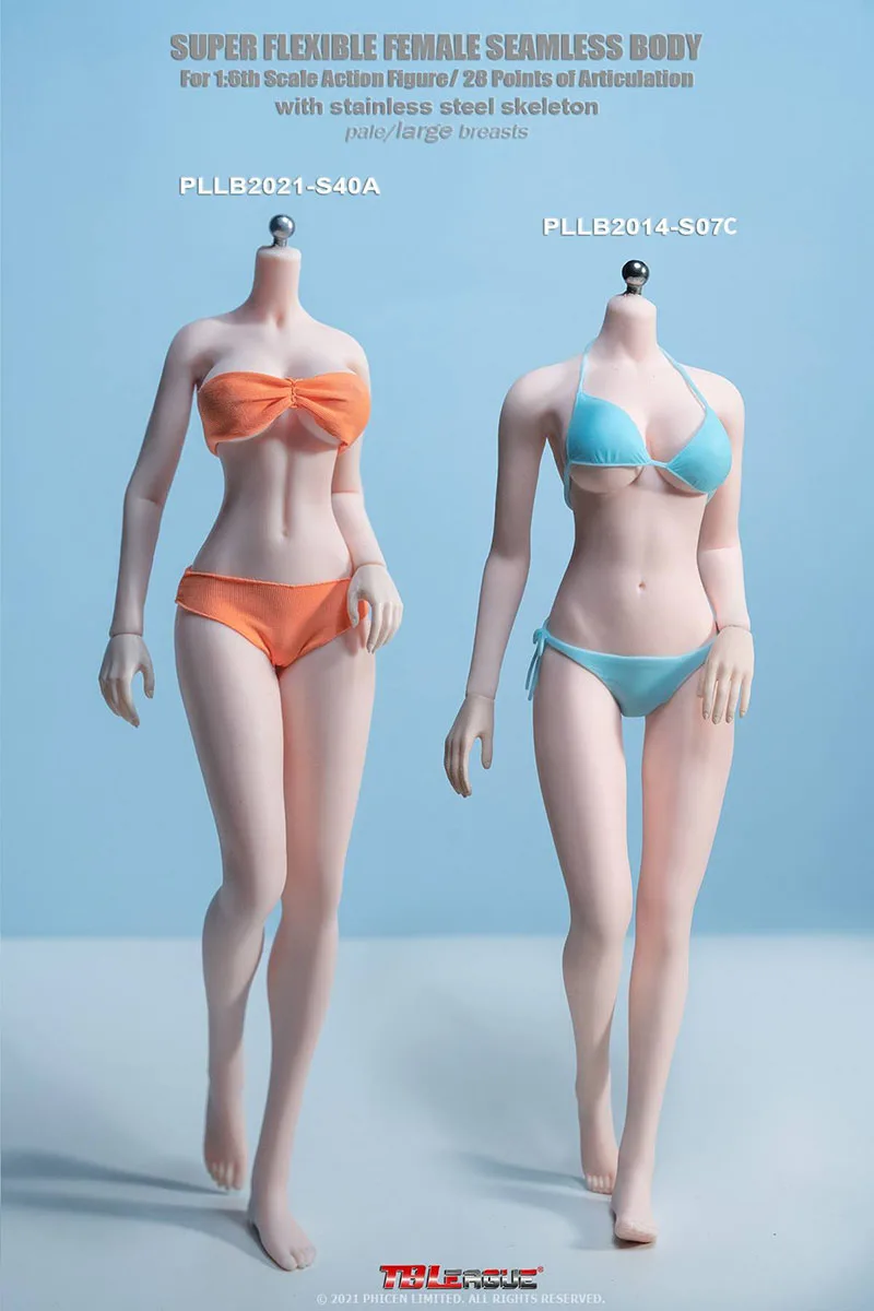 TBLeague Phicen 1/6 Female Seamless Pale Suntan Body TBL PH