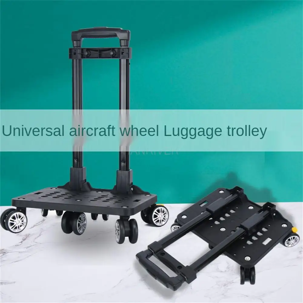 Foldable Shopping Bag Wheels Collapsible Trolley Bag Women Reusable Shopping Trolley Foldaway