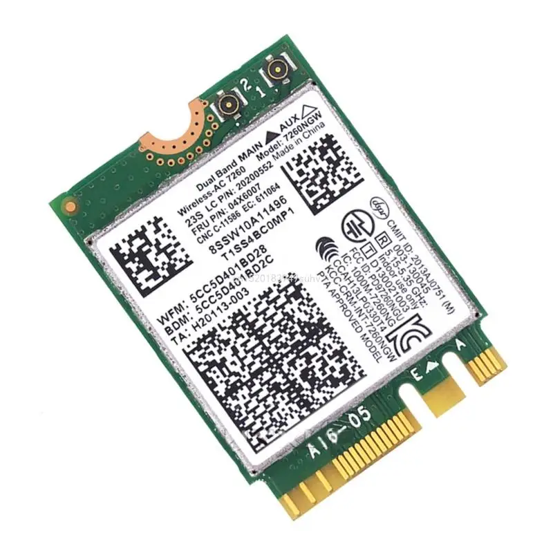 Sonew Kaart RTL8723BE Adapter voor Laptops met 4.0, 300M NGFF WLAN 2,4 GHz