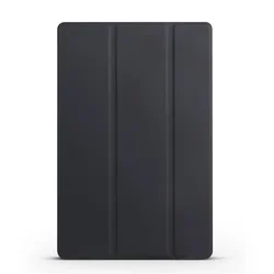 Tri - Folding Soft Silicone Tablet Cover, 10.9 - Inch - Tab S10 FE 10.9inch (Black)