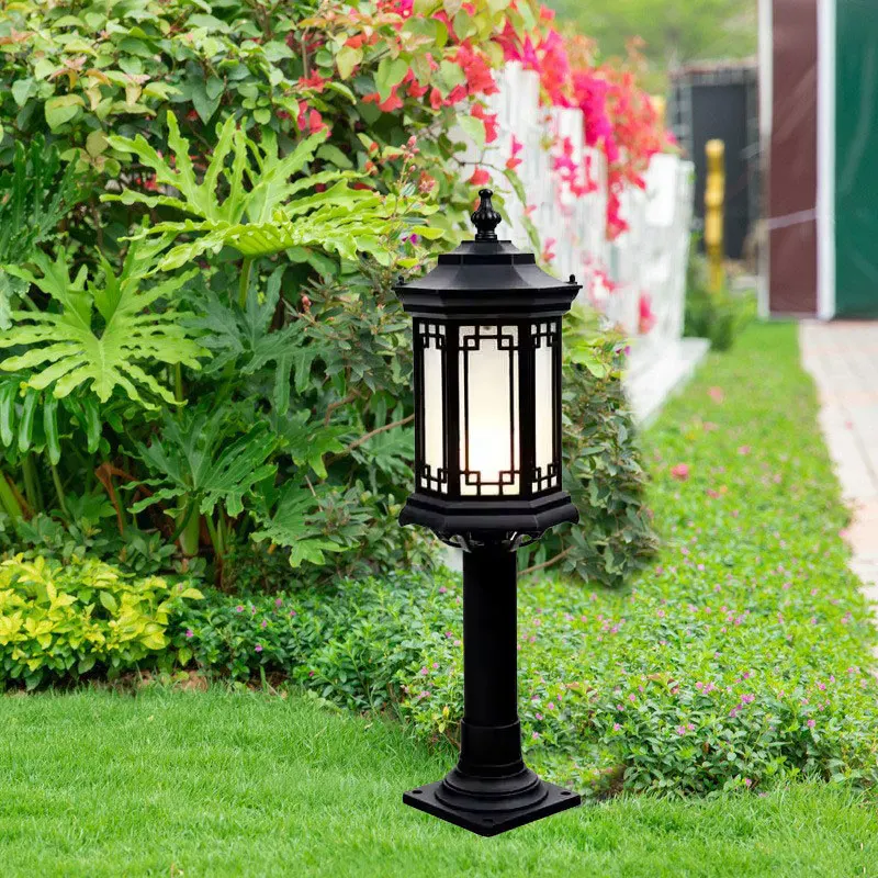 LED 外灯照明 夕暮れから夜明けまで防水屋外中庭ランプフェンスランプ、ソーラー