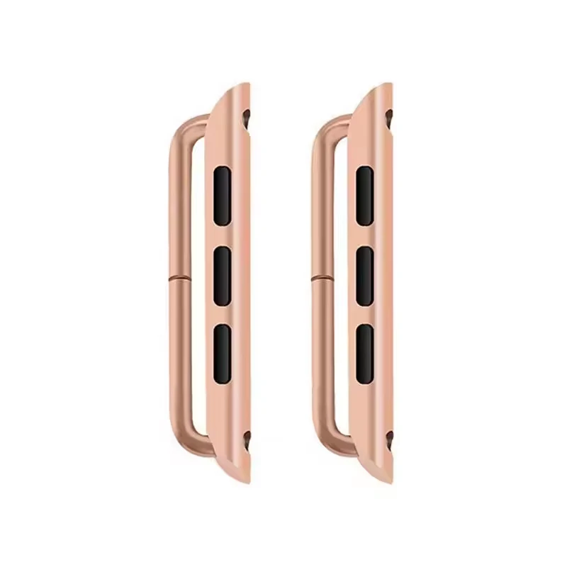 Premium Stainless Steel Connector Adapter Set for Apple Watch - Sleek and Durable Design Accessories
