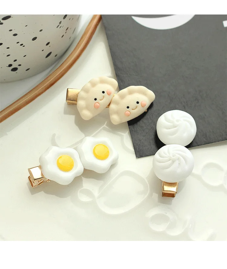 Presilha de cabelo divertida design comida para mulher e criança_voghion.com