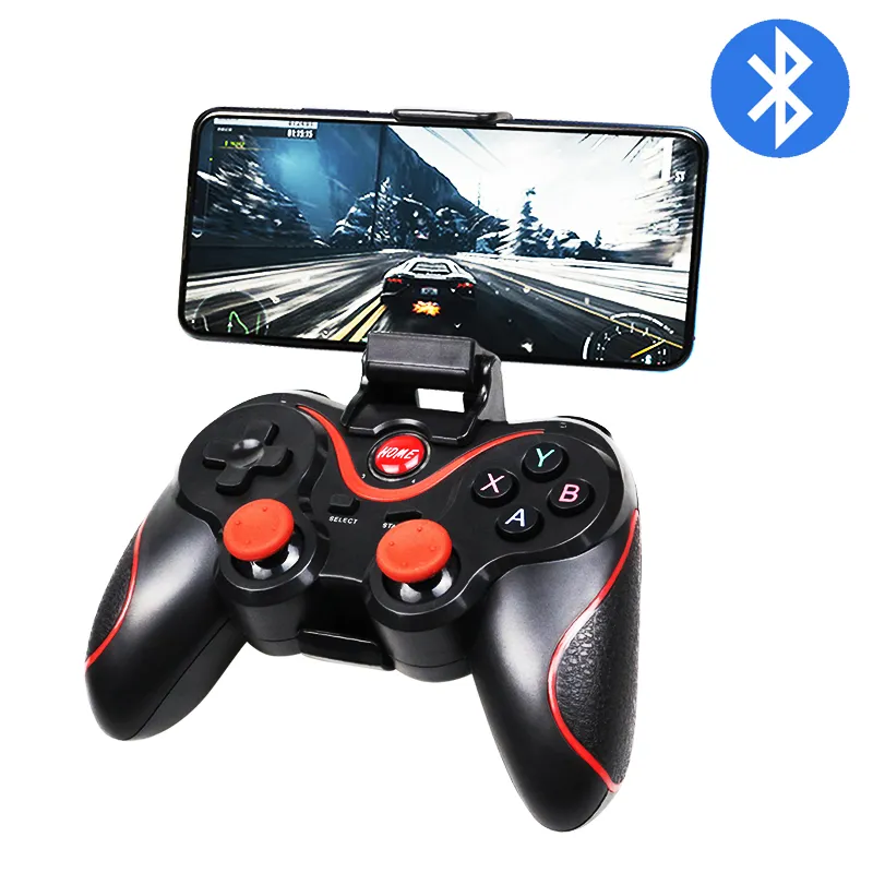 Terios T3 X3 Wireless Joystick Gamepad Pc Game Controller Support Bluetooth  Bt3.0 Joystick For Mobile Phone Tablet Tv Box Holder - Gamepads - AliExpress