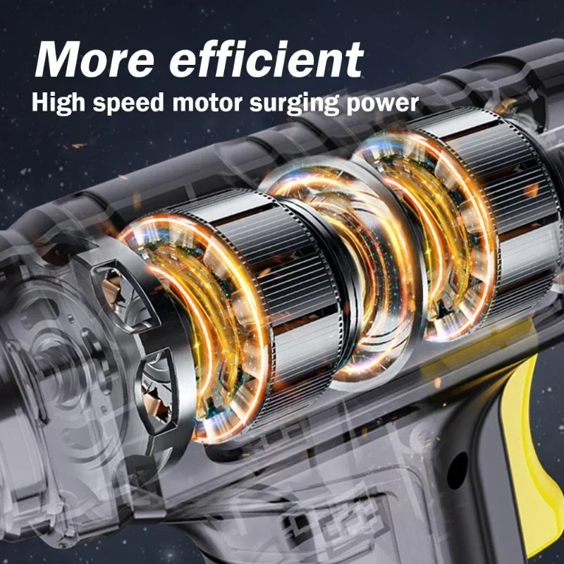 Portable Dual-Mode Car Air Pump - High-Power Tire Inflator for Vehicles, Bikes, and Sports Equipment