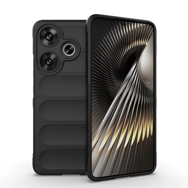 Soft Liquid Silicone Shockproof Phone Case – Anti-Fall Protection Back Cover