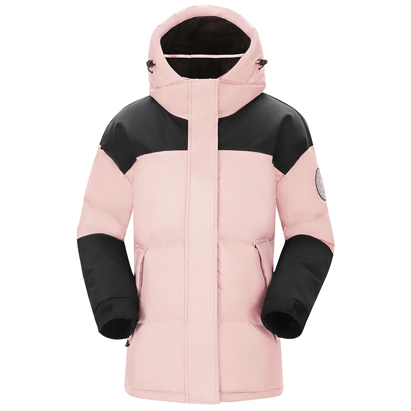 GOLDEN CAMEL Women's Men's Down Jackets Slim Heated Hiking Jacket Thickened Warm Bread Winter Coats Camping Clothes down jackets