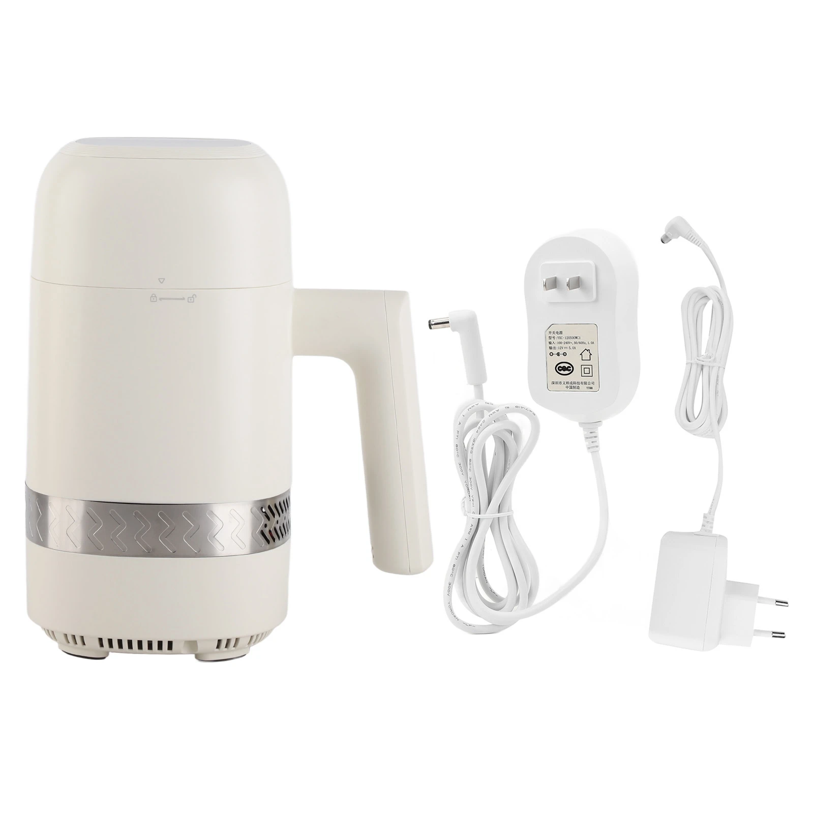Automatic Ice Cream Maker 60W 300ML Efficient ABS Aluminium Alloy Low Noise Ice Cream Machine 100-240V 12V for Kitchen 6