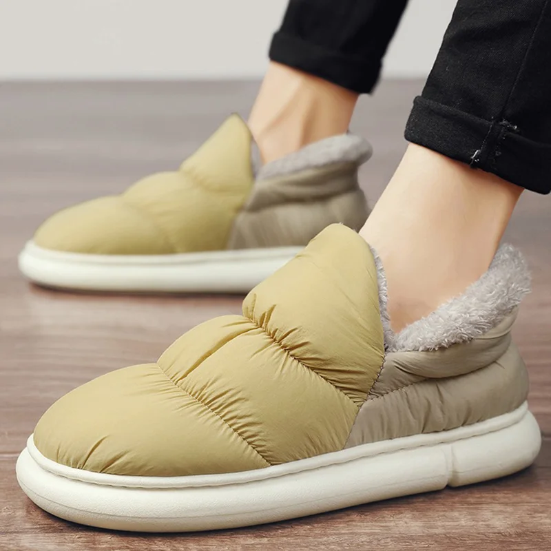 Men Boots Snow Men's Sneaker Male Winter Shoes Lightweight Men Shoe Waterproof Ankle Boots 2022 Fashion Plus Size Boots Footwear