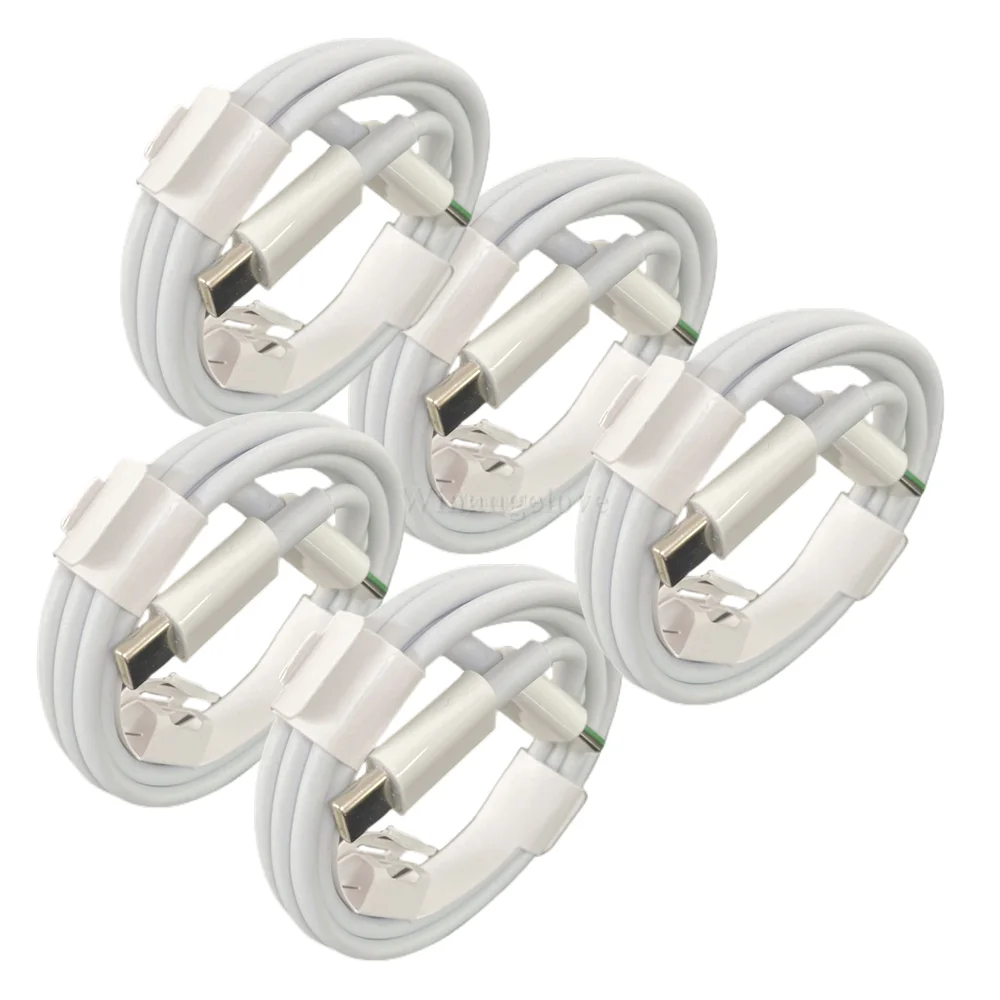 

5Piece 20W PD Fast Charging USB C Cables For phone 13 Pro Max 12 USB-C Type-C C Date Sync Charger For phone 11 XS MAX