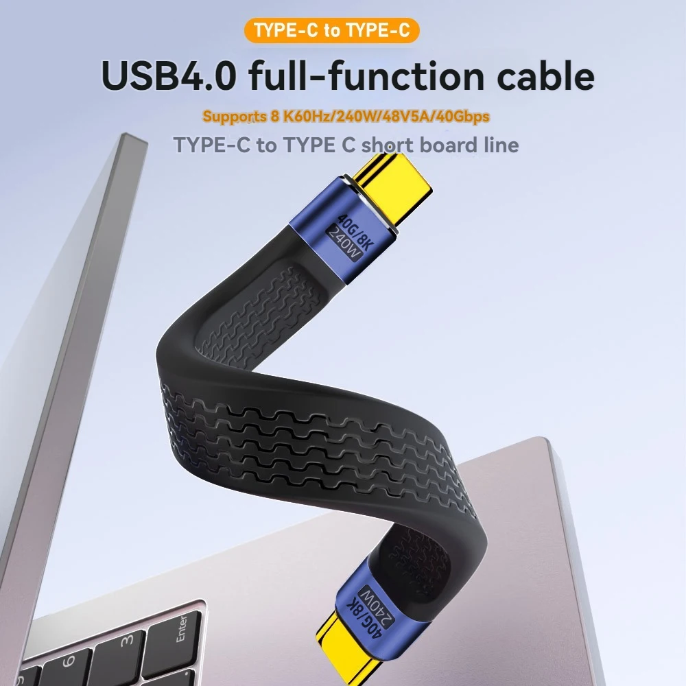 Ʈ 3/4  15  ƽ SSD ͸, 240W USB4  ̺, 40Gbps USB C CŸ ª ̺, PD 240W, 8K, 60Hz