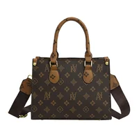 Sac à main élégant pour femmes, sac à bandoulière imprimé rétro de luxe de styliste en cuir, sac à main messager pour voyage 6