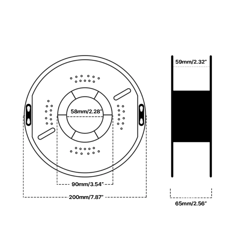 다양한 프린터에 적합한 YYDS PETG 1.75mm 1kg/2.2lbs 인쇄 필라멘트 소모품 1kg/2.2lbs