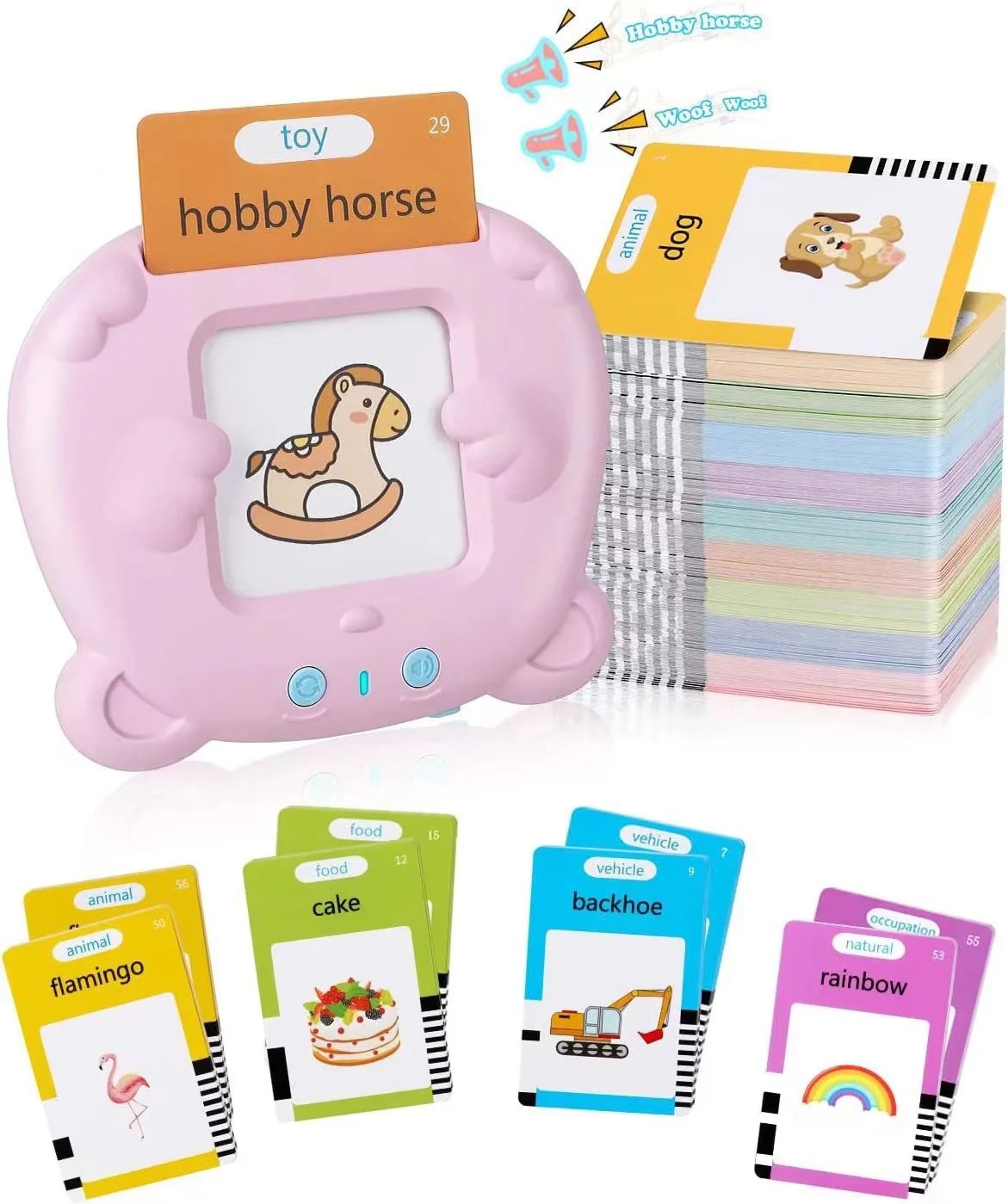 Bilingual enlightenment of puzzle children's card machine in Chinese and English 4