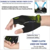 MOREOK Bike Cycling Gloves Half Finger Breathable 5MM Gel Pads  Bicycle Gloves Shock-Absorbing Mountain Bike Road Biking Gloves 4