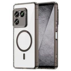 Clear Acrylic Hard Magnetic Shockproof Protective Case with MagSafe Compatibility - Sony Xperia 1 VIII (GRAY)