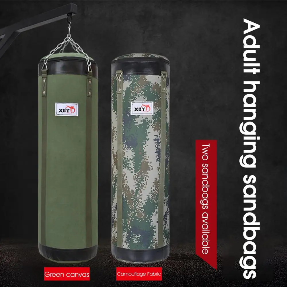 

Боксерские мешки, Большая комбинированная камуфляжная ткань, боксерский мешок, устойчивый к коррозии, пустой боксерский мешок для MMA