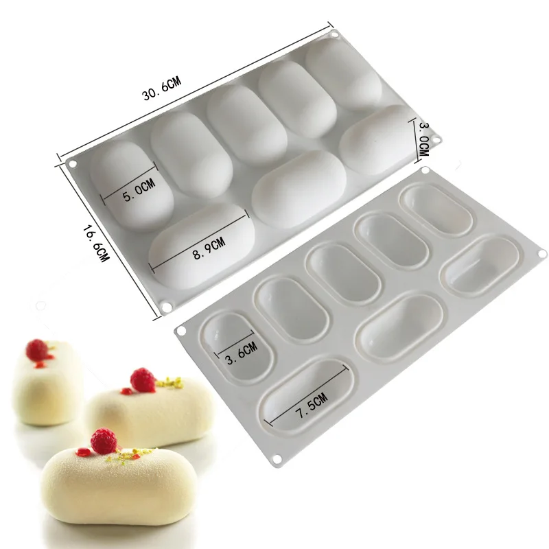Mousse Cake Silicone Mold Onion Flower Rose Square Round Pastry Baking Tool For Dessert Soap Candle Making Supplies Chocolate