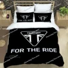 3D T-Triumphs Motorcycle Bedding Sets Exquisite Bed Supplies Set Duvet Cover Bed Comforter Set Bedding Set Luxury Birthday Gift 4