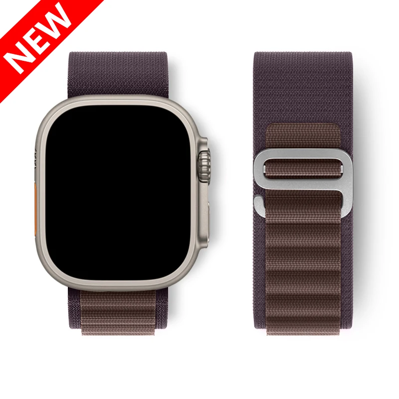 Nylon Alpine Loop Strap for Apple Watch - Durable and Stylish Bracelet Band