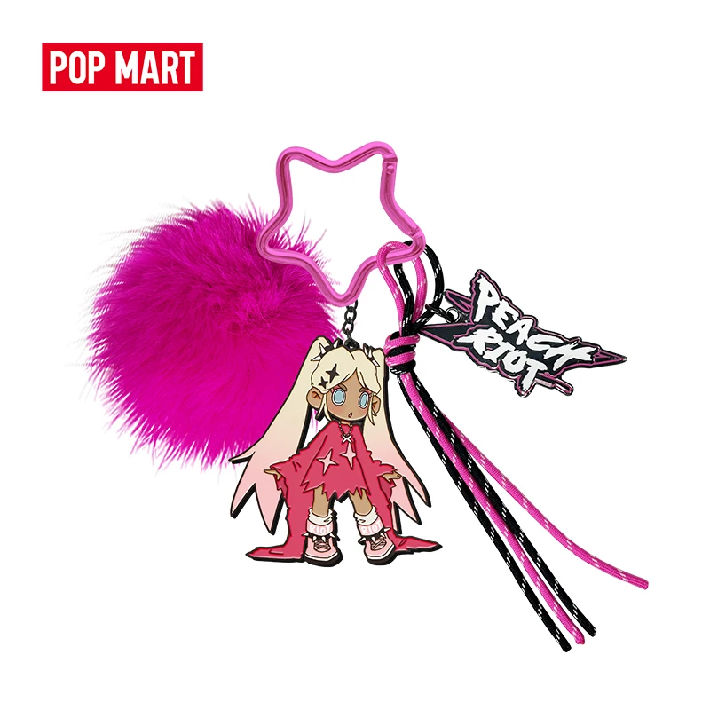 POPMART Peach Riot ピーチライオット　アクリルキーホルダー POP MART リル・ピーチ・ライオット: ロード中! シリーズ