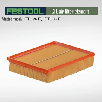 Elemento filtrante-trans FESTOOL Accessorio originale per aspirapolvere CTL 26/36 E o AC ecc