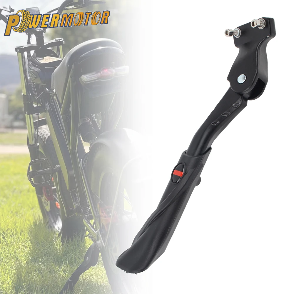 Adjustable Aluminum E-bike Kickstand for Motorcycles and Electric Dirt Bikes