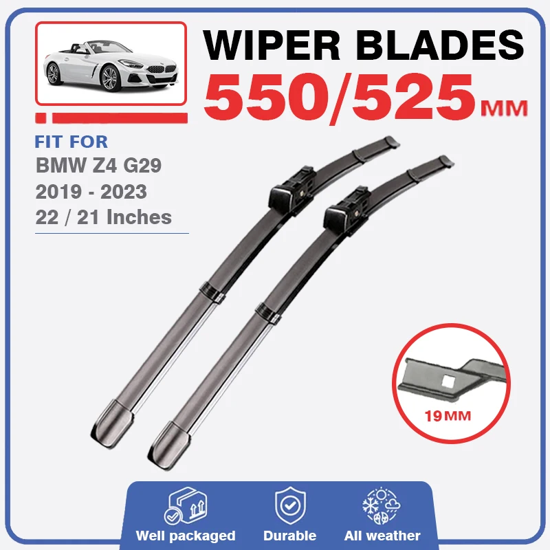 Щетки стеклоочистителя передние для BMW Z4 G29 2019 2020 2021 2022 2023 M40i sDrive20i sDrive30i LHD RHD