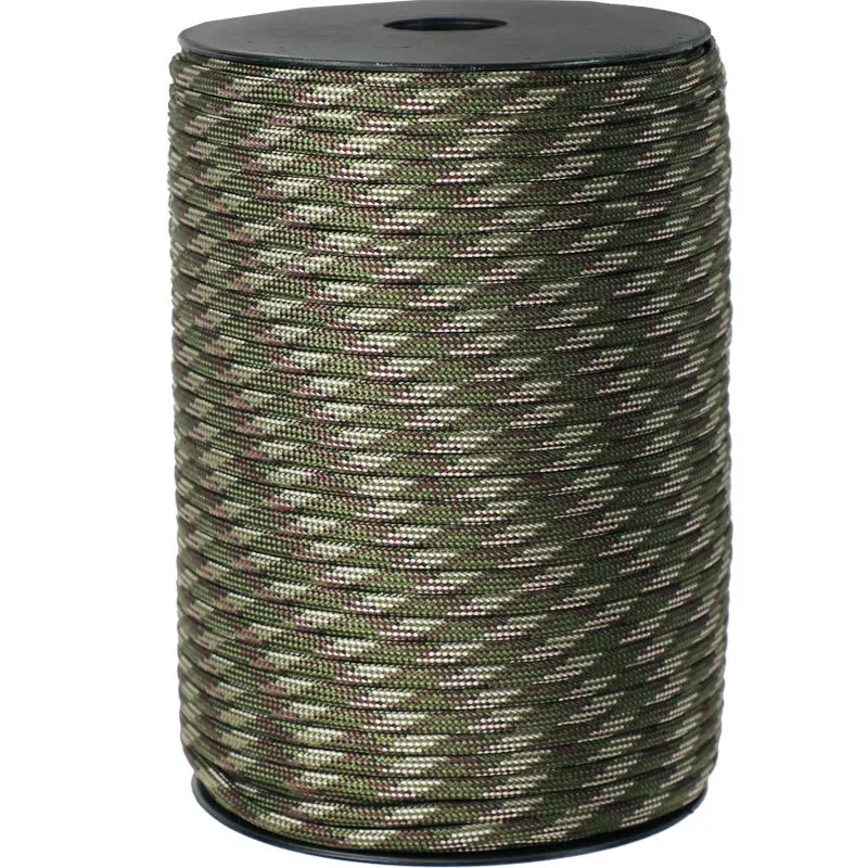 Heavy-Duty Paracord Rope – 100M, 4mm Diameter, Ideal for Outdoor Camping, Survival, and Hiking