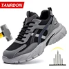Safety Shoes Men New Steel Toe Men's Work Shoes Puncture Proof Work Sneaker Male Protective Footwear Work Man Boots Safety Boots