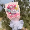 Cartoon My Melody Kuromi Cinnamoroll Kt Cat Plush Doll Toy Sanrio Bouquet Gift Box Valentine's Day Christmas Graduation Gifts 5