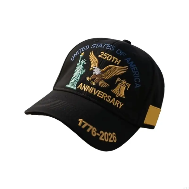 Peddle & US 250. Jahrestag, Unisex einstellbarer patriotischer Auszeichnung aus Baseball Cap A2UB – Detail 7