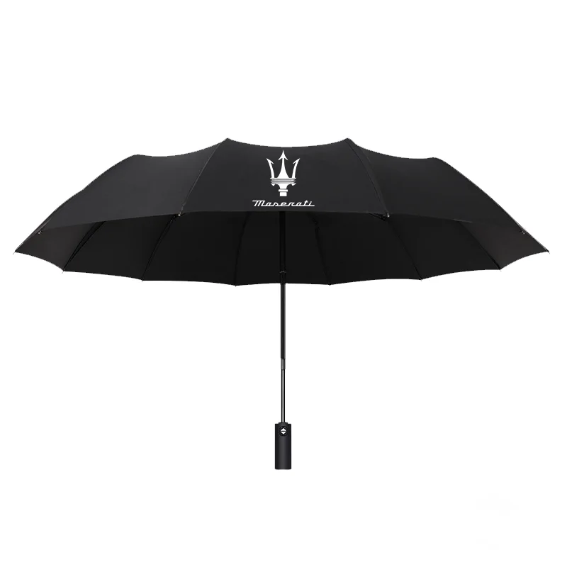 Car Automatic Folding Windproof Sunshade Umbrella For Maserati Grecale Coupe Quattroporte GranTurismo Ghibli Levante MC20 Spyder