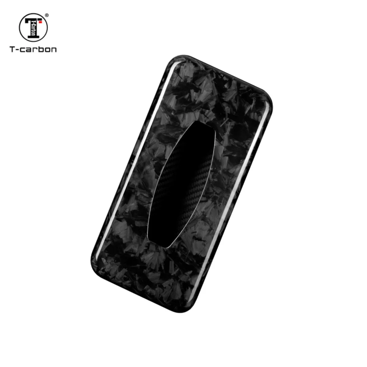 

Кованая коробка для салфеток из углеродного волокна, коробка для подлокотников, Наборы полотенец для хранения в салоне, поднос, коробка для бумажного сиденья для автомобиля, дома, офиса