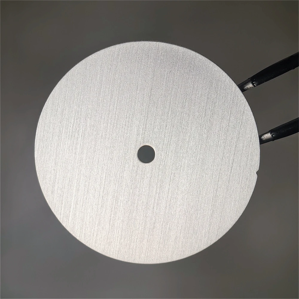 Vertical Texture Watch Dial Blank with Calendar Options