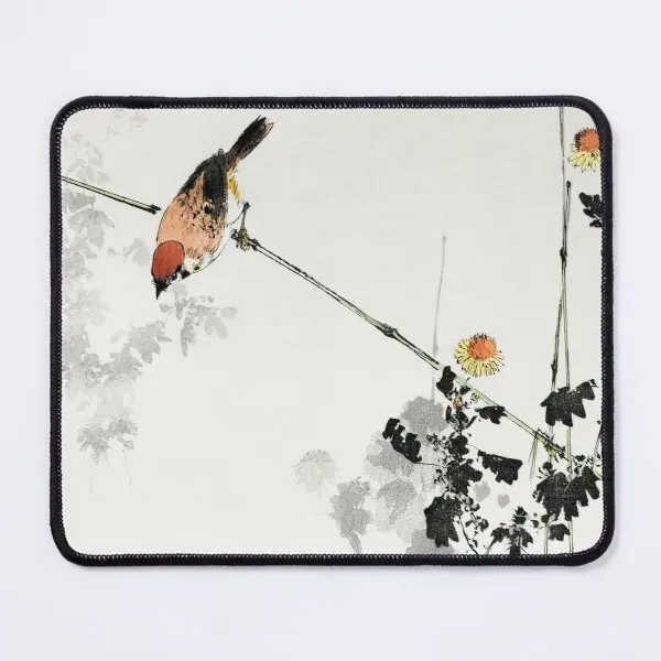 

Japanese Ink Painting Japanese Swallow Mouse Pad PC Printing Carpet Table Computer Gaming Desk Keyboard Mat Mousepad Anime Mens