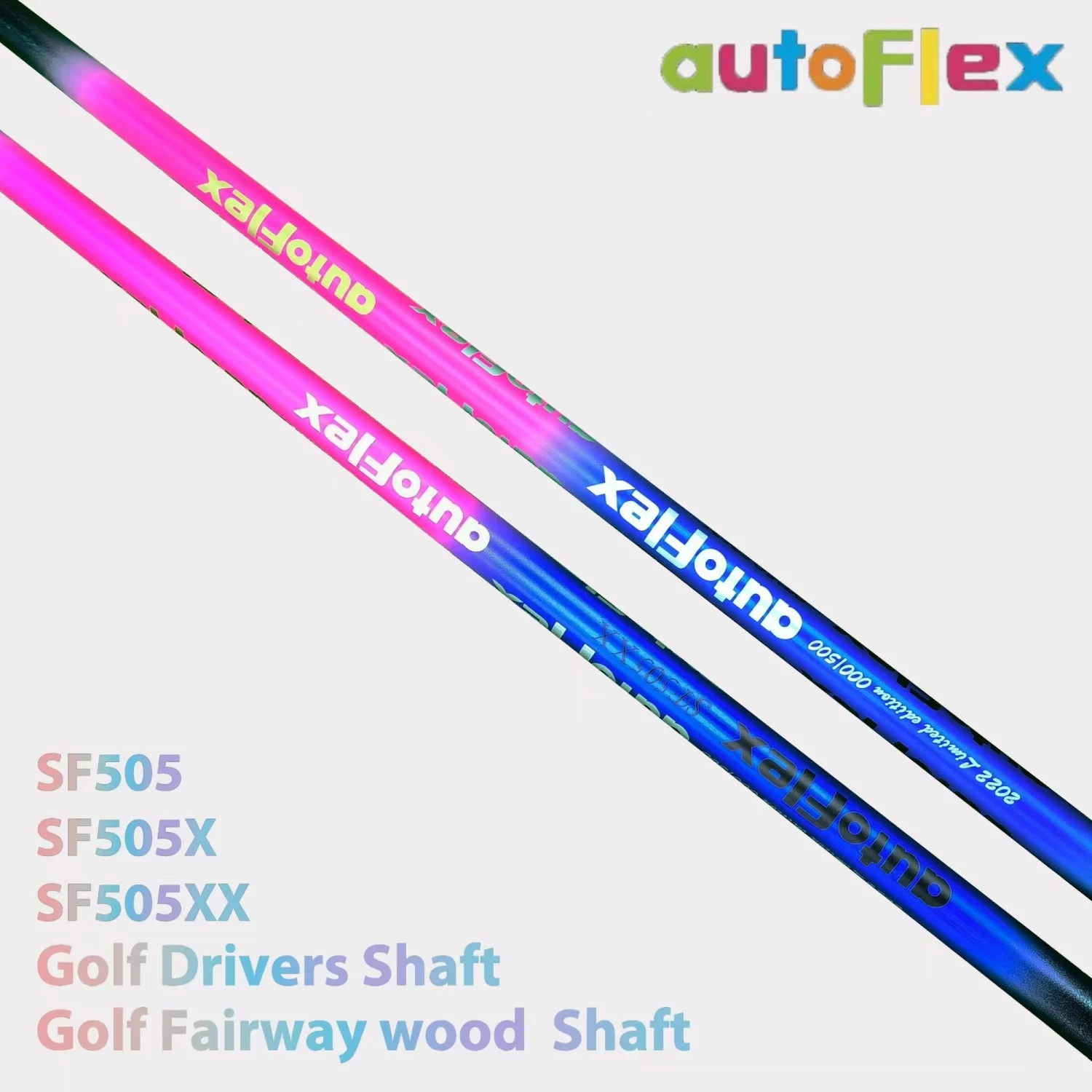 Brand New Golf Drivers Shaft Colourfu Autoflex Golf Shaft Sf505xx/sf505