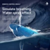 Underwater RC Submarine Remote Control Whales Shark Submarines Boat Toy Ship Diving in Pools Lake Gift Water toys for Children 3